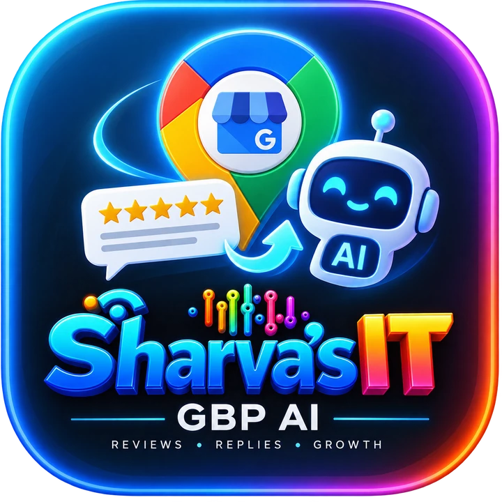 Sharva’s IT GBP AI logo